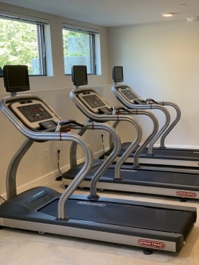 Fitness Center with Treadmills  at Avaya Ridge Apartments, Renton, WA
