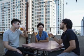 Students Talking
