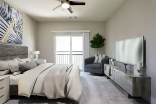 Large Comfortable Bedrooms at 800 Carlyle, Alexandria