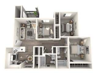 3 bed 2 bath at Sterling Point Apartment Homes, Phoenix, 85042