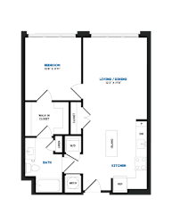 1 bedroom 1 bathroom at Coda at Bryant Street, Washington, DC 20002