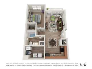 3d Floorplan image of Atlantic Floorplan
