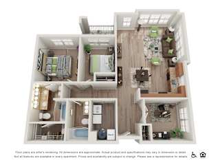 3D image of Fulton floorplan