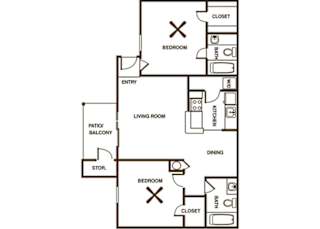 2a 885 sf