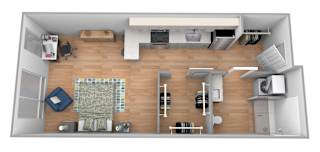 Big Fork River Floor Plan at Shakopee Flats, Shakopee, 55379