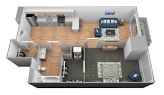 Red River Floor Plan at Shakopee Flats, Minnesota