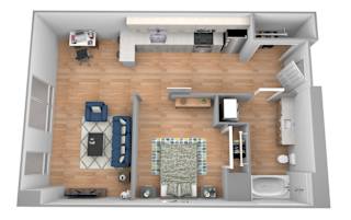 Sunrise River Floor Plan at Shakopee Flats, Shakopee