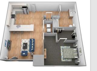 Two Island floor plan at Shakopee Flats, Minnesota, 55379