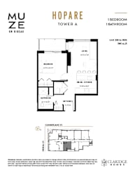 the floor plan of the residence