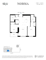 Skye Norma 2 Bedroom
