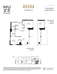 hematichematichematic diagram of upper and lower floors of two story apartment building