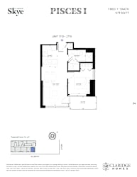 Skye Pisces I 1 Bedroom