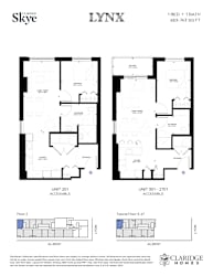 Skye Lynx 1 Bedroom