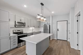 Fully Equipped Kitchen with Stainless Steel Appliances