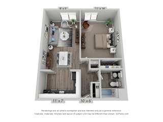 1 bed 1 bath A at Springwood Gardens, New Britain, CT, 06053