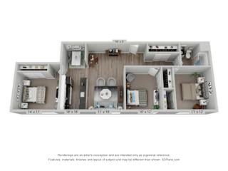 3 bed 1 bath at Springwood Gardens, Connecticut, 06053
