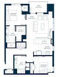 Forte on the Park Minneapolis C5 Floor Plan