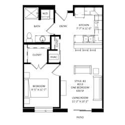 the west edge floor plan a5