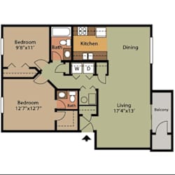Floor Plan Deer Cross