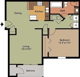 Floor Plan The Evergreen
