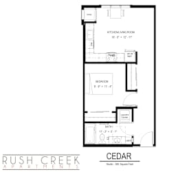 Floor Plan CEDAR