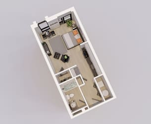 Unit C floor plan