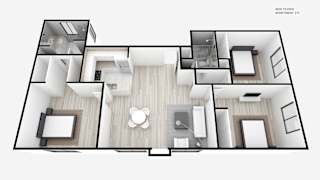 Three Bedroom + Two Bath
