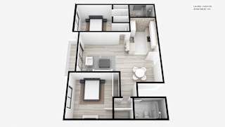 Two Bed + Two Bath
