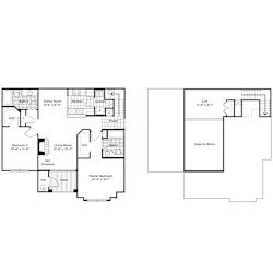 Floor Plan B2L | Loft | Premium
