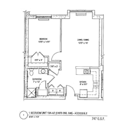 the plan of the third floor of the house showing the floor plan with the bedrooms