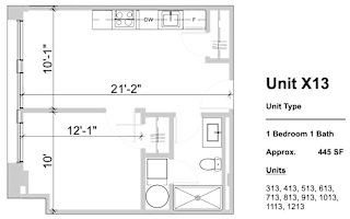 X13 - 1 Bed 1 Bath at Textile Apartments, Cincinnati, 45202