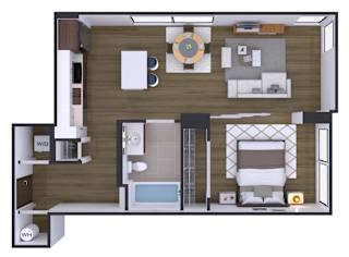 1 bedroom 1 bath S at Artline Apartments, Washington, Washington-DC