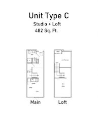 Loft C floor plan