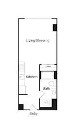 Floor Plan Studio-A-B