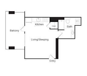 Floor Plan Studio-D