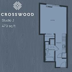 Crosswood Studio J 479 sqft