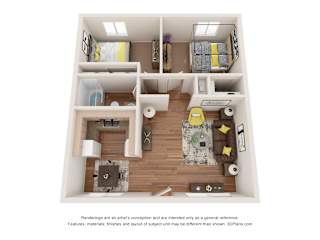 Station at Elm Cree | Two Bed