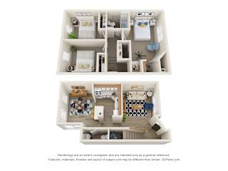 The Montavilla | 3x1.5 Townhome