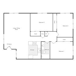 The Park at Fifth | Three Bedroom