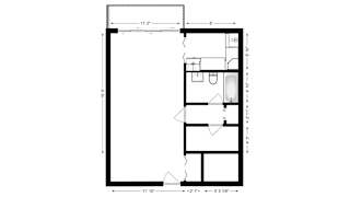 Silver Spring House Studio Floor Plan