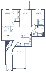 B10 Floorplan at The Hillmont, Hillsborough, NJ