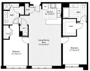 B7 RSE Floorplan at RiversEdge, Weehawken
