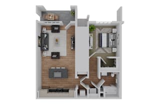 A1u Floor Plan at Stella, Arizona, 85143