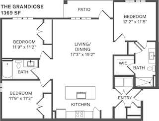 GRANDIOSE Floorplan at The Garrison, Colorado