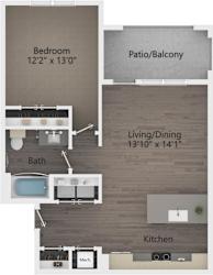 A2 Floor Plan at The Maddox, Buckeye, AZ 85326