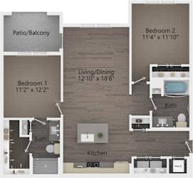 B1 Floor Plan at The Maddox, Buckeye, AZ