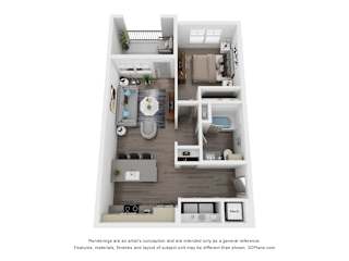 A1 Floor Plan at The Maddox, Buckeye, AZ