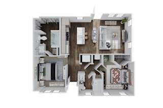 2 bed 2 bath at The Hadley Luxury Apartments, North Port, Florida
