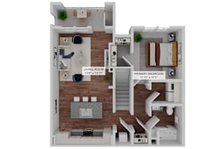 1 bed 1 bath at The Junction at Rockledge Apartments, Rockledge