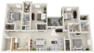 4 bed 4 bath at Tivoli Apartments of Orlando, Oviedo, FL